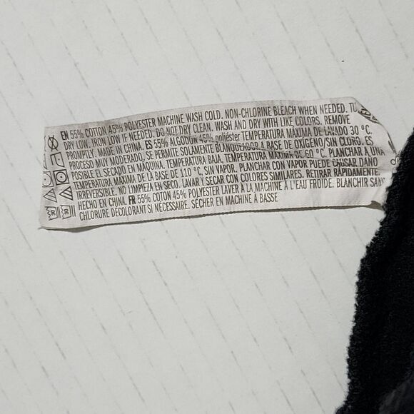 Forever 21 Kodak Womens Graphic Print Cropped Sweatshirt Black Fleece Size 1X - Picture 6 of 11